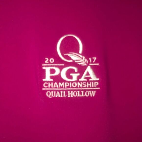 RLX Ralph Lauren Wicking Pink Golf Polo PGA Championship 2017 Men’s Polo Large L - Picture 3 of 7